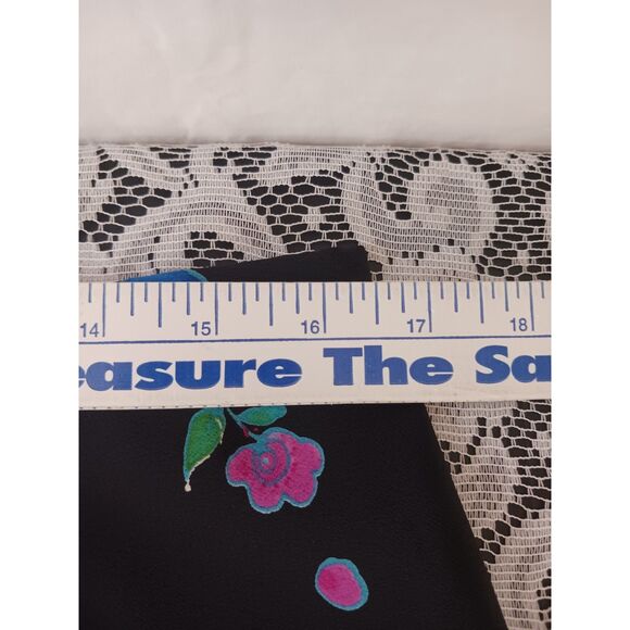 Repaired Vintage Floral Knee Length Skirt - Picture 13 of 15